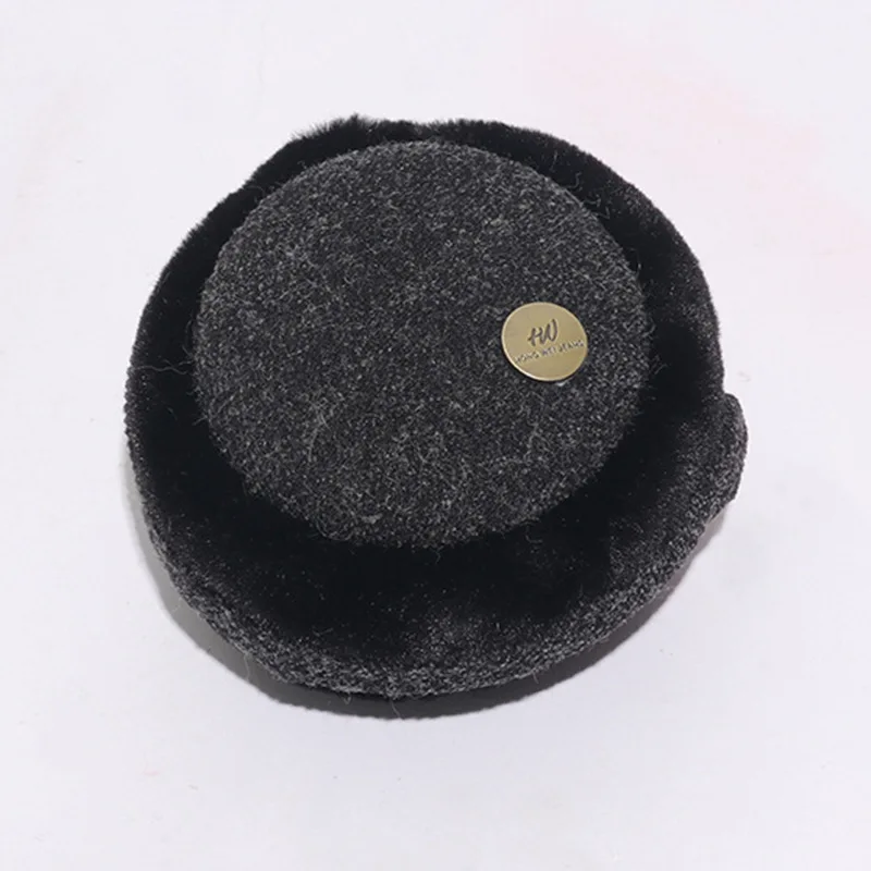 Orejeras de felpa cálidas para invierno, gorros suaves con estilo para auriculares, orejeras plegables para mujer, esquí al aire libre, calentador de orejas antiparabrisas