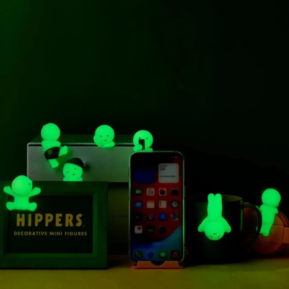 Sonny Angel Smiski Night Light Blind Box Corner Jun Toys Mystery Boxes Cute Mobile Phone Pendant Car Office Decoration Kid Gift