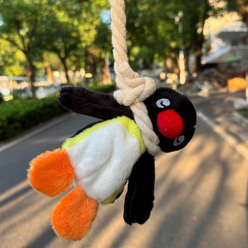 น่ารัก Penguin Plush พวงกุญแจน่ารัก Penguin ตุ๊กตาจี้สัตว์ตุ๊กตาพวงกุญแจประณีตกระเป๋าเป้สะพายหลังตกแต่งของขวัญ