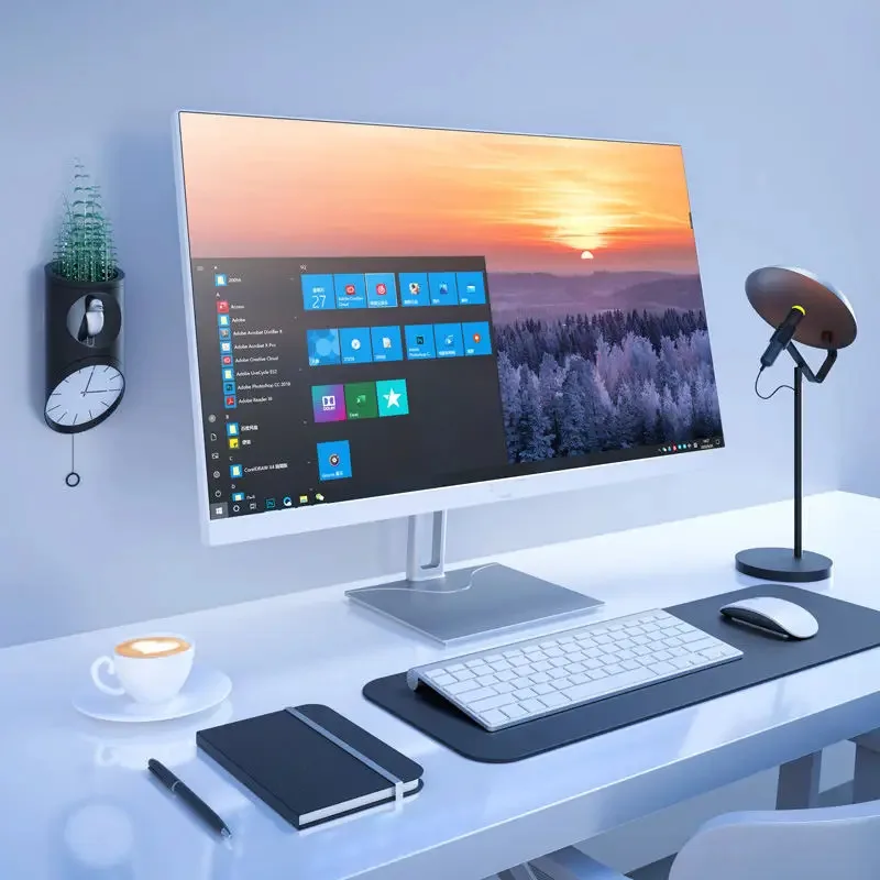 AOTESIER ​ all in one pc 24 inch all in one pc OEM brand computer i3 i5 i7CPU  monoblock gaming desktop pc gamer mini pc