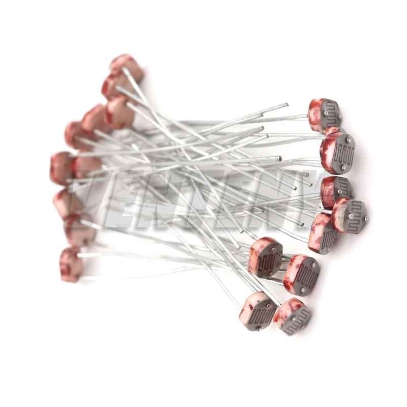 20 piezas LDR foto resistencia sensible a la luz 5528 GL5528 5537 5506 5516 5539 fotorresistor