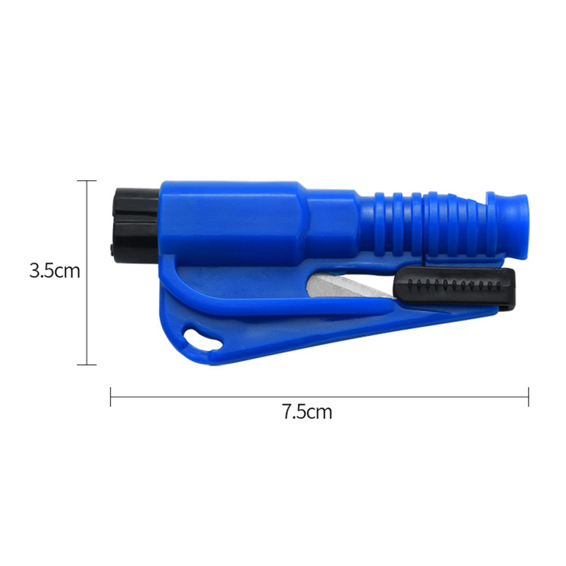 Mini Safety Hammer Keychain Escape Car Life-saving Escape Hammer Window Broken Emergency Glass Breaker