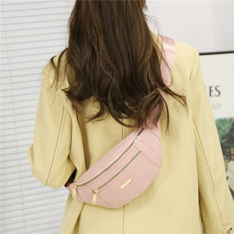 Marsupio da donna marsupio marsupio con cerniera borsa a Banana da donna borsa a tracolla da viaggio borsa a tracolla con tasca sul ventre