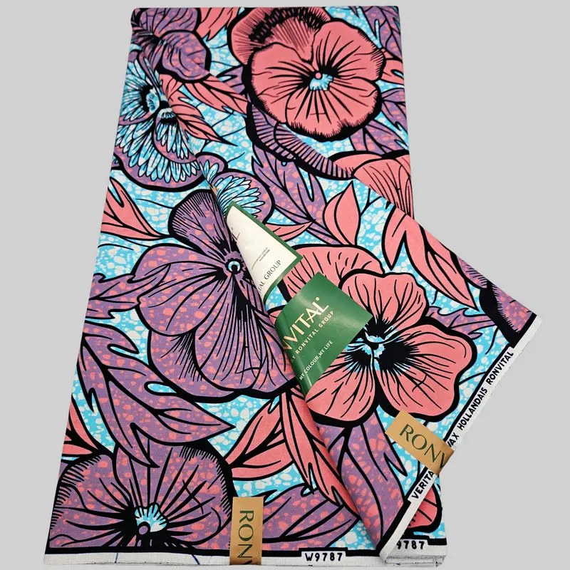 Neuestes neues Design, hochwertiger, super holländischer Wachs-Hollandais-Stoff, afrikanischer Lendentuch, holländisches Wachs-Textil aus 100 % Baumwolle