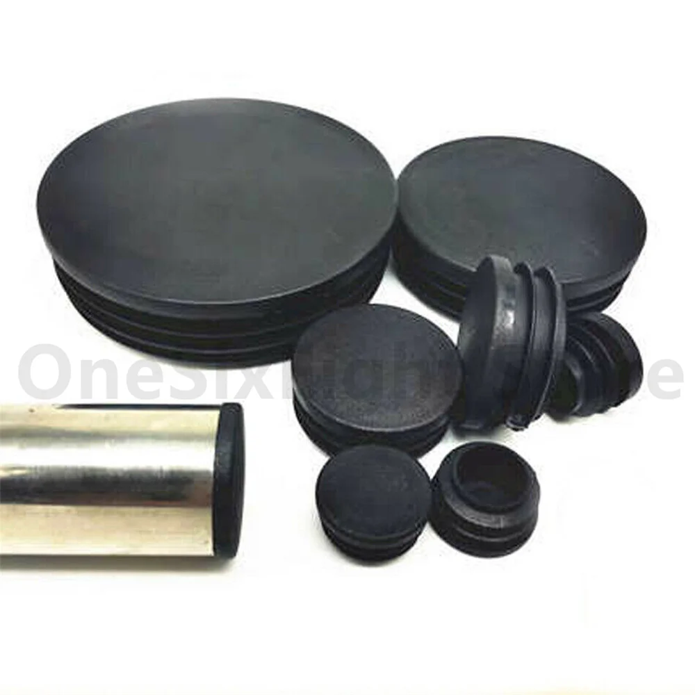 Tappi terminali rotondi in plastica Tappi ciechi Inserti per tubi Piedini da tavolo Gambe per sedie 90 mm 100 mm