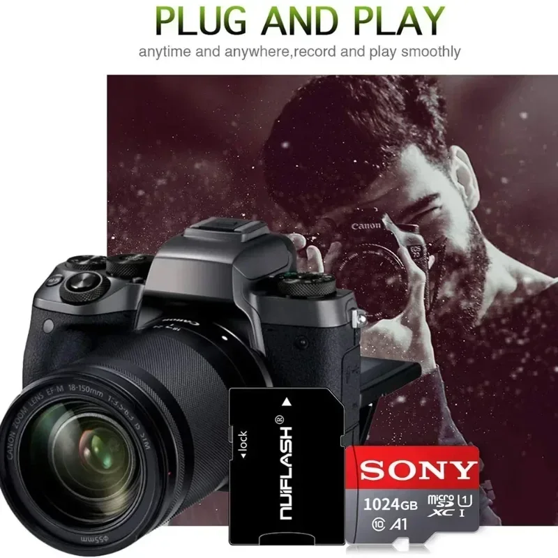 SONY Micro SD Card Mini Memory Card Class 10 32GB 64GB 128GB 256GB U3 4K High Speed Cartao De Memoria Flash Memory TF Mecard C10