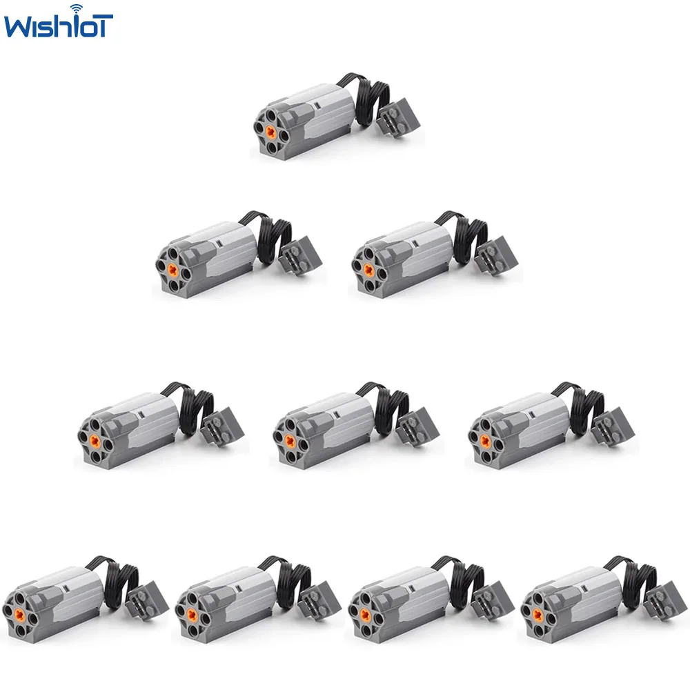 Parte técnica 8883 M Motor compatível com legoeds Power Functions Bloco de construção Carro Caminhão Veículos Modelo Power Up Speed Motor