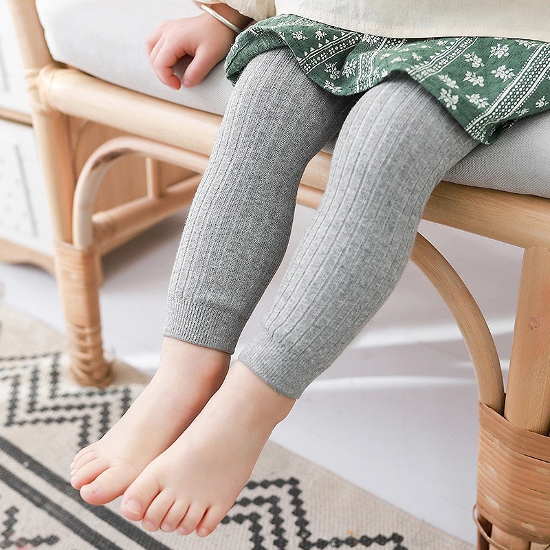 Primavera Autunno Neonati maschi Pantaloni Neonato Leggings Calzamaglia Cotone elasticizzato Bambini Pantaloni per maglieria da 0 a 6 anni