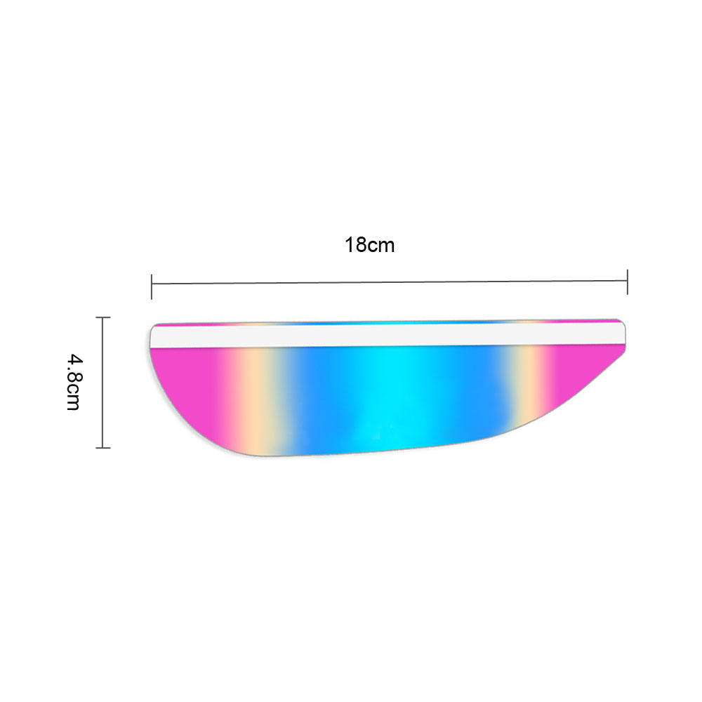 New Car Rearview Mirror Rain Eyebrow Sun Visor Protector Colorful Snow Cover Blades Universal Auto Rear View Mirror Rain Eyebrow