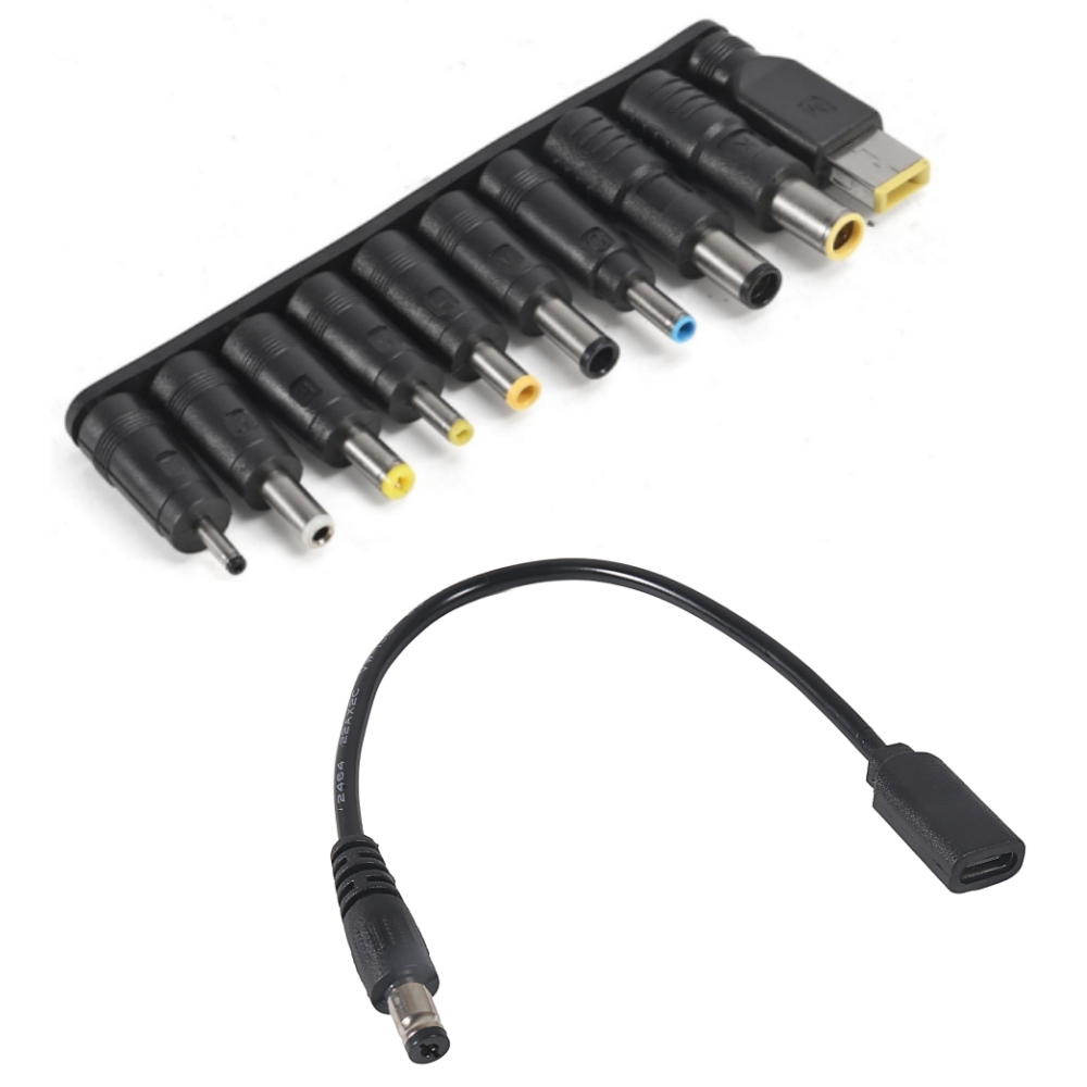 NEW Type C Laptop Power Adapter Connector Plug 65W USB Type C to Universal Laptop Charger Jack Charging Cable Cord for Notebooks