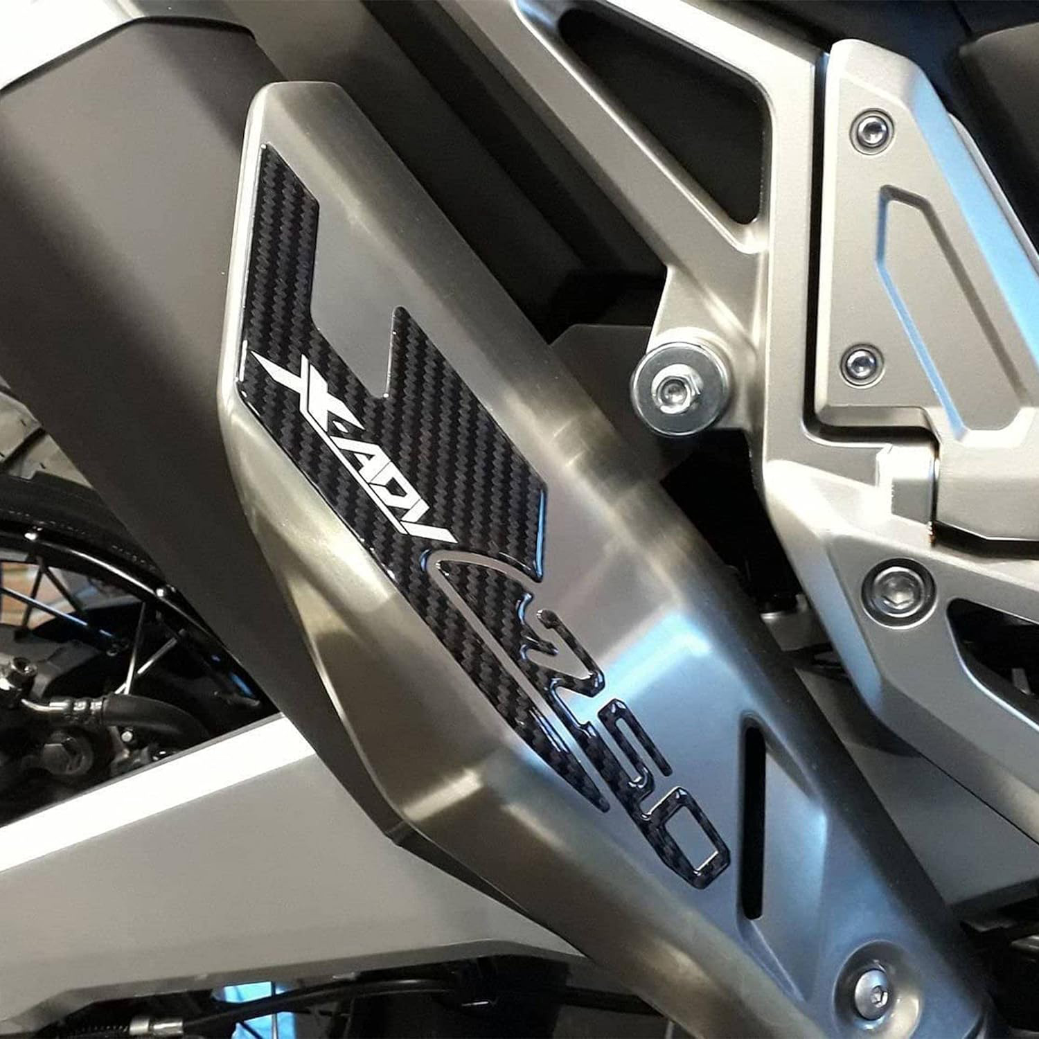 3D наклейки для защиты картера выхлопных газов для Xadv Honda X-Adv 750 2017-2020