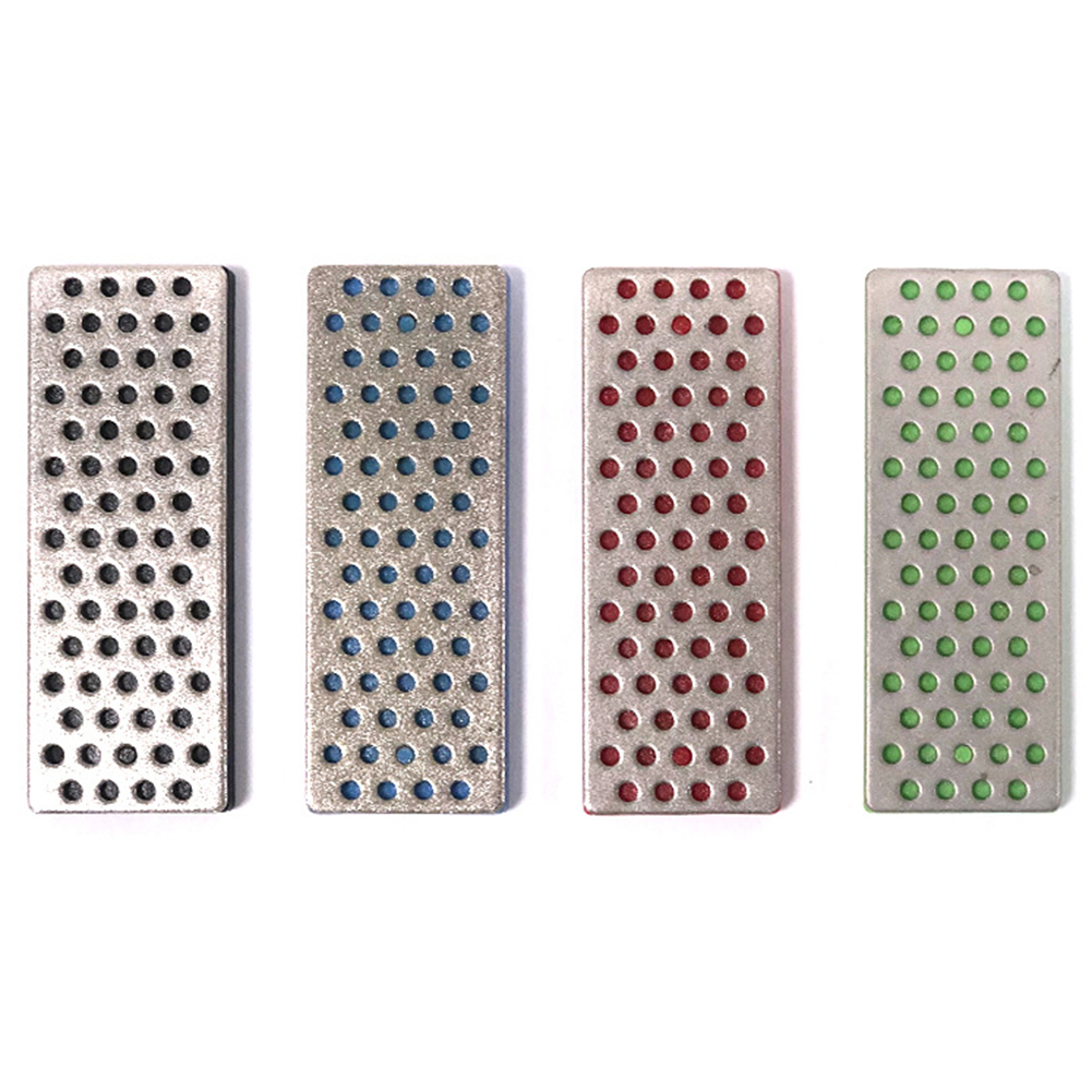 4pcs Snowboard Ski Edge Bevel Tuning Ski Wax Kit File 240/360/500/1000 Grit File Edge Polishing Tool Winter Sports Accessories