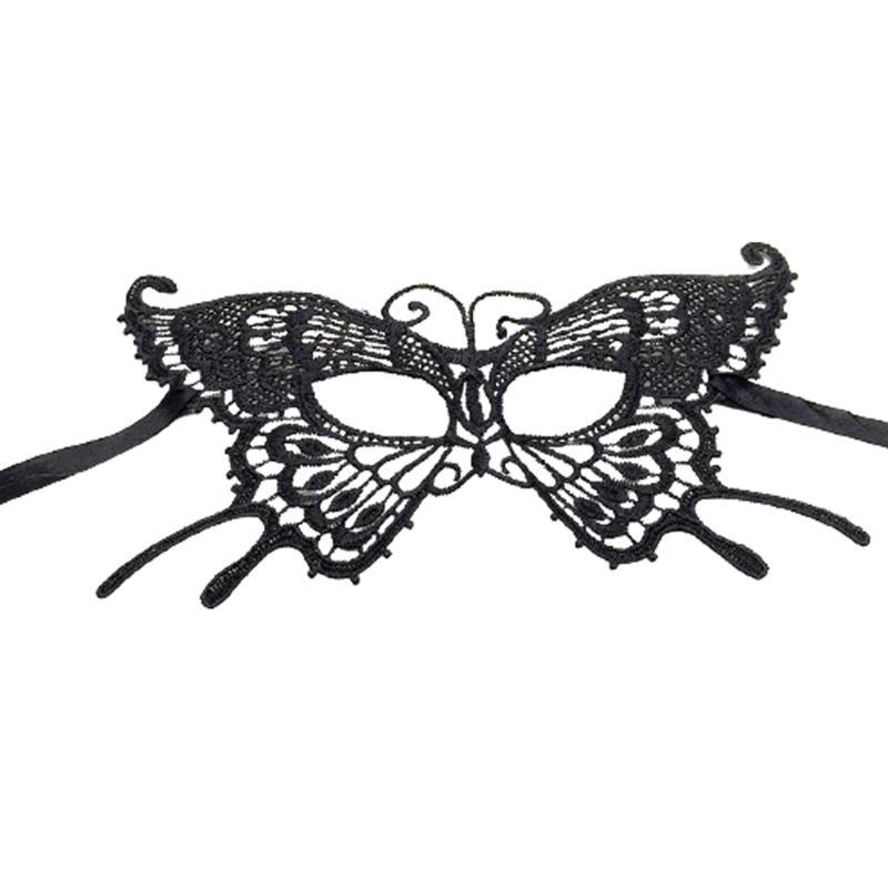 Black Queen Lace Mask Embroidery Appliques Party Carnival Mask Woman Accessories Wedding Mask Halloween Masquerade Mask
