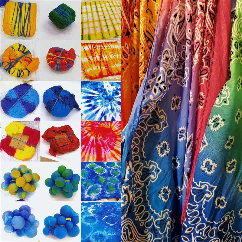 10 กรัม/ถุง 24 สีย้อมผ้าเสื้อผ้า Refurbished Coloring Agent ผ้าฝ้ายลินินกางเกงยีนส์สีสําหรับผ้า Tie-Dye Handmade