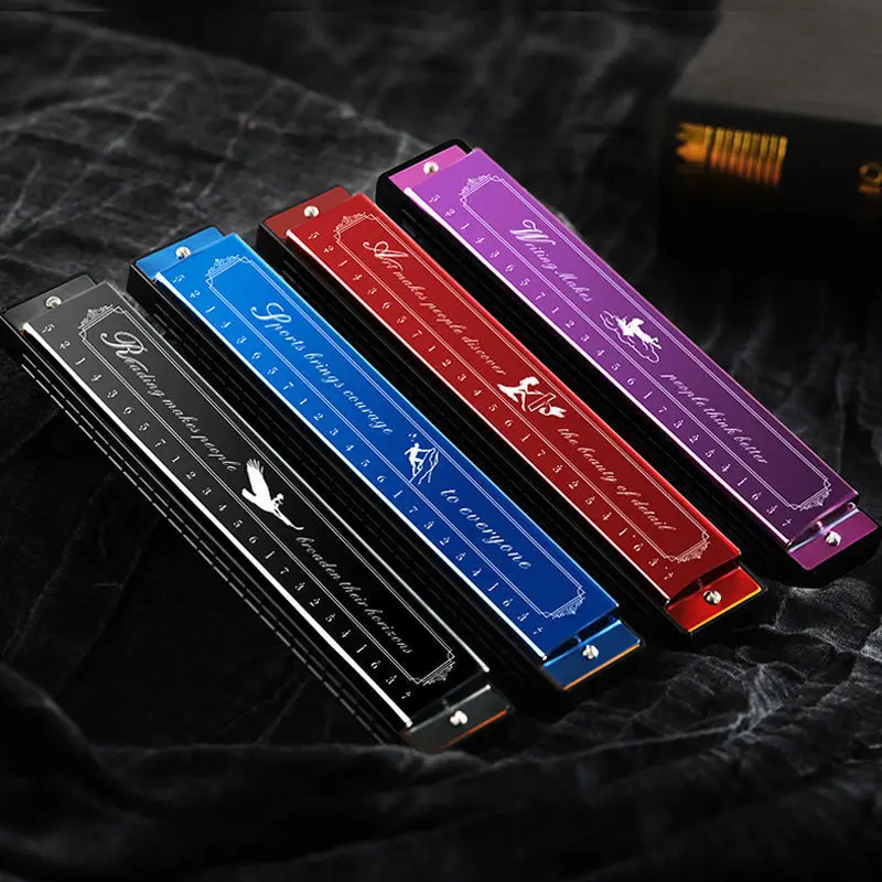 Tremolo Easttop Hohner Chromatic Kongsheng Harmonica 24-hole Polyphonic C Professional Mouth Harmonica 24 Kong Sheng Harmonicas