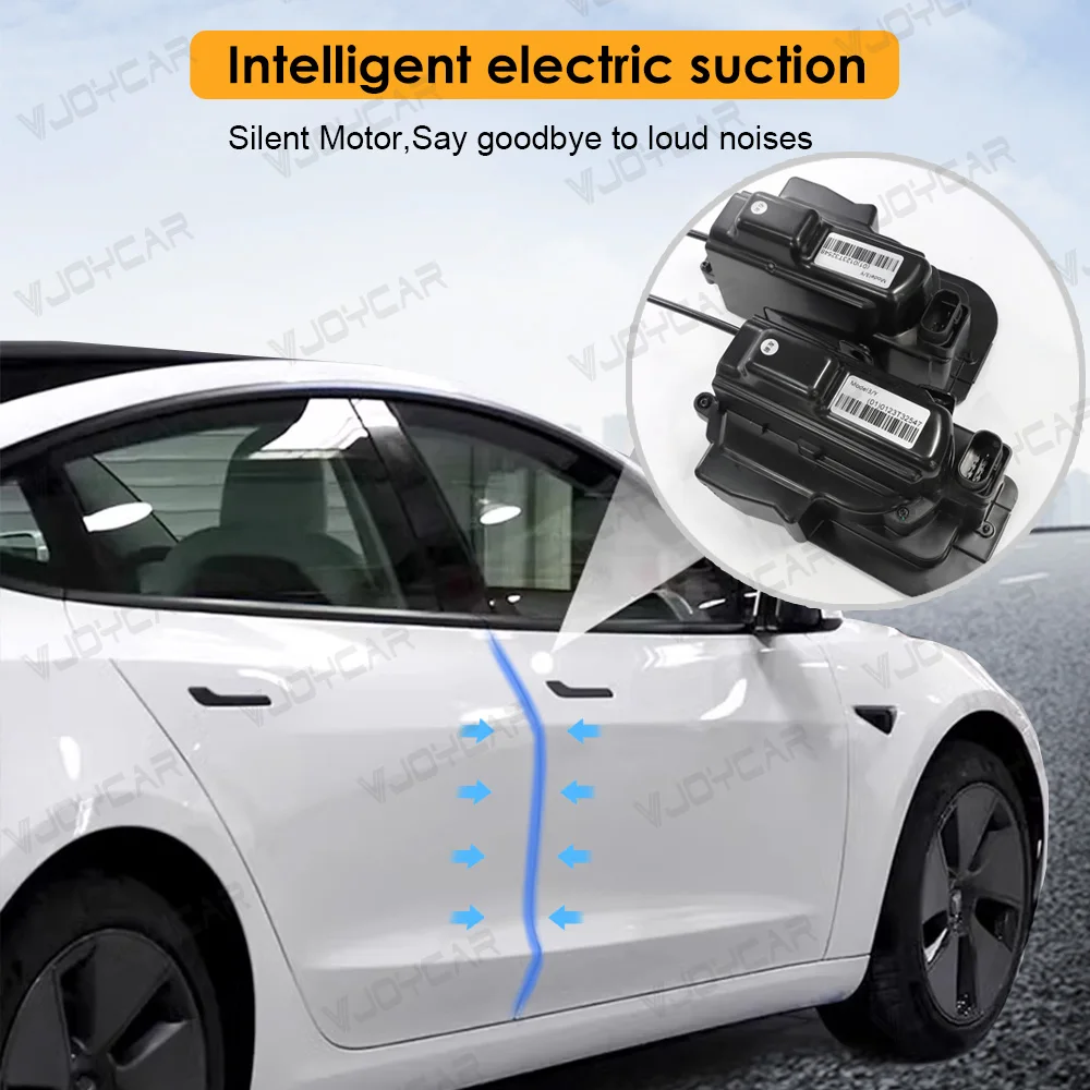 2025 Update Soft Closing for Tesla Model 3 Y 3 Highland New Y Juniper 4-Door Anti Pinch Auto Electric Suction Door Softclose