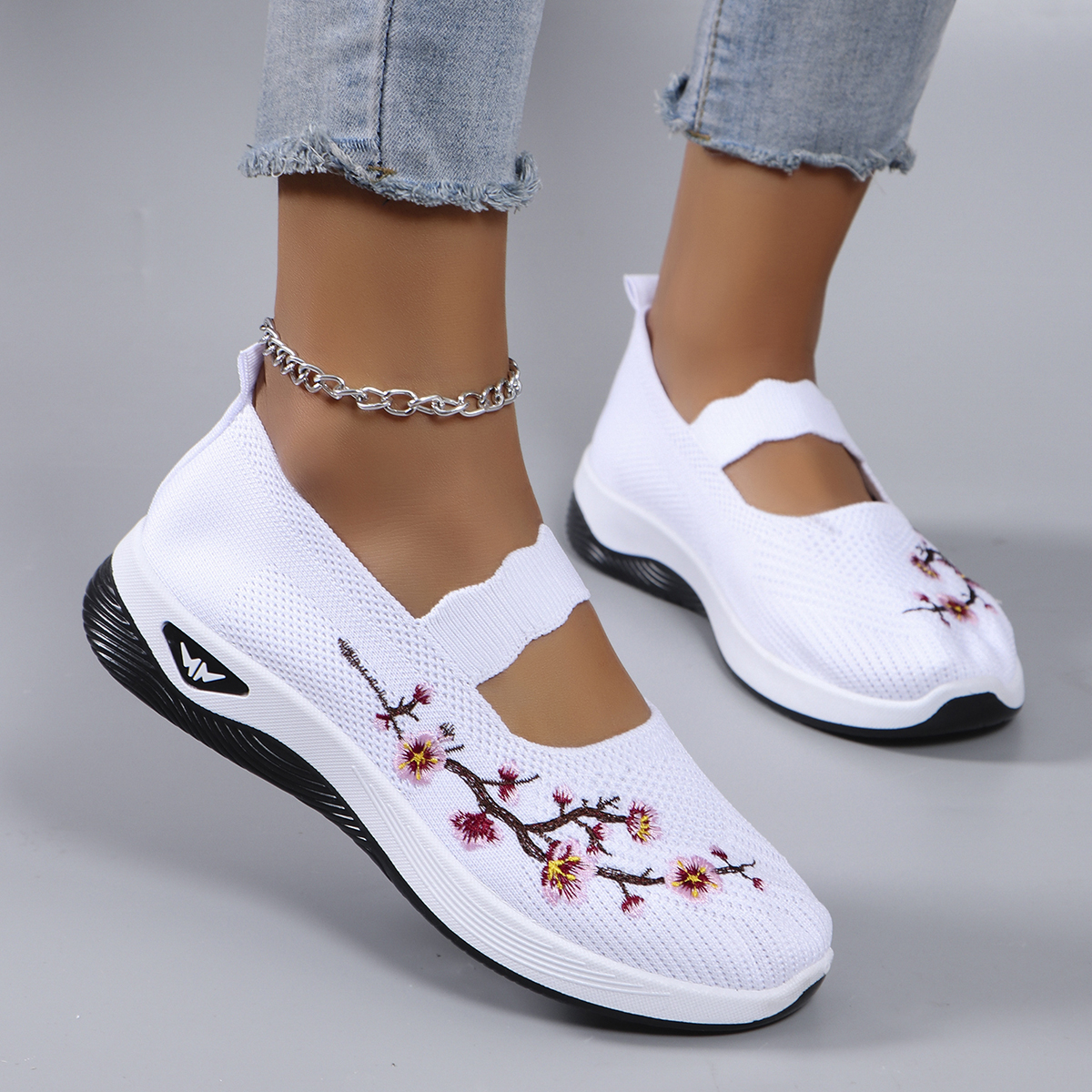 Zapatos planos de malla transpirable de verano para mujer, zapatos deportivos informales, liquidación, envío gratis