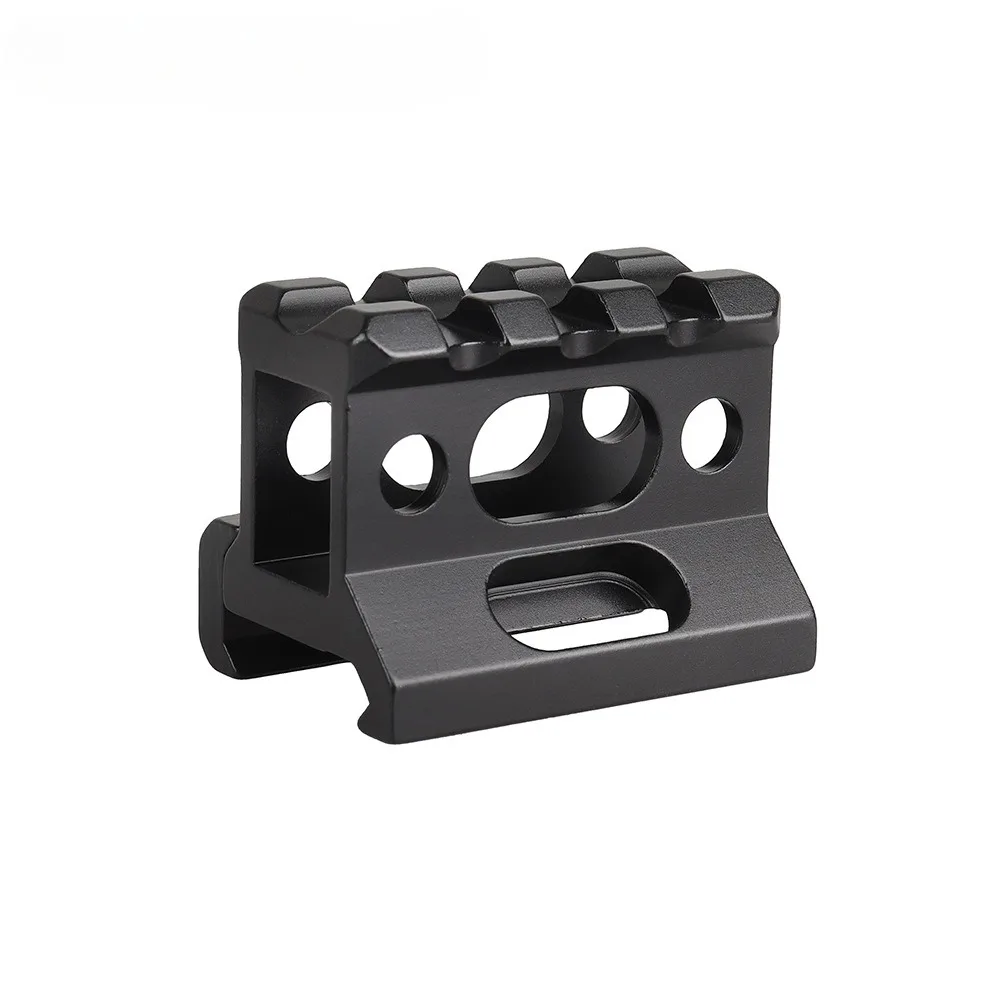 สําหรับไฟฉายเลนส์เลเซอร์ติดตั้ง HuntingRed Dot ขอบเขต Riser Rail Mount 1 นิ้วความสูงน้ําหนักเบาวงเล็บสําหรับล่าสัตว์สําหรับ Fla