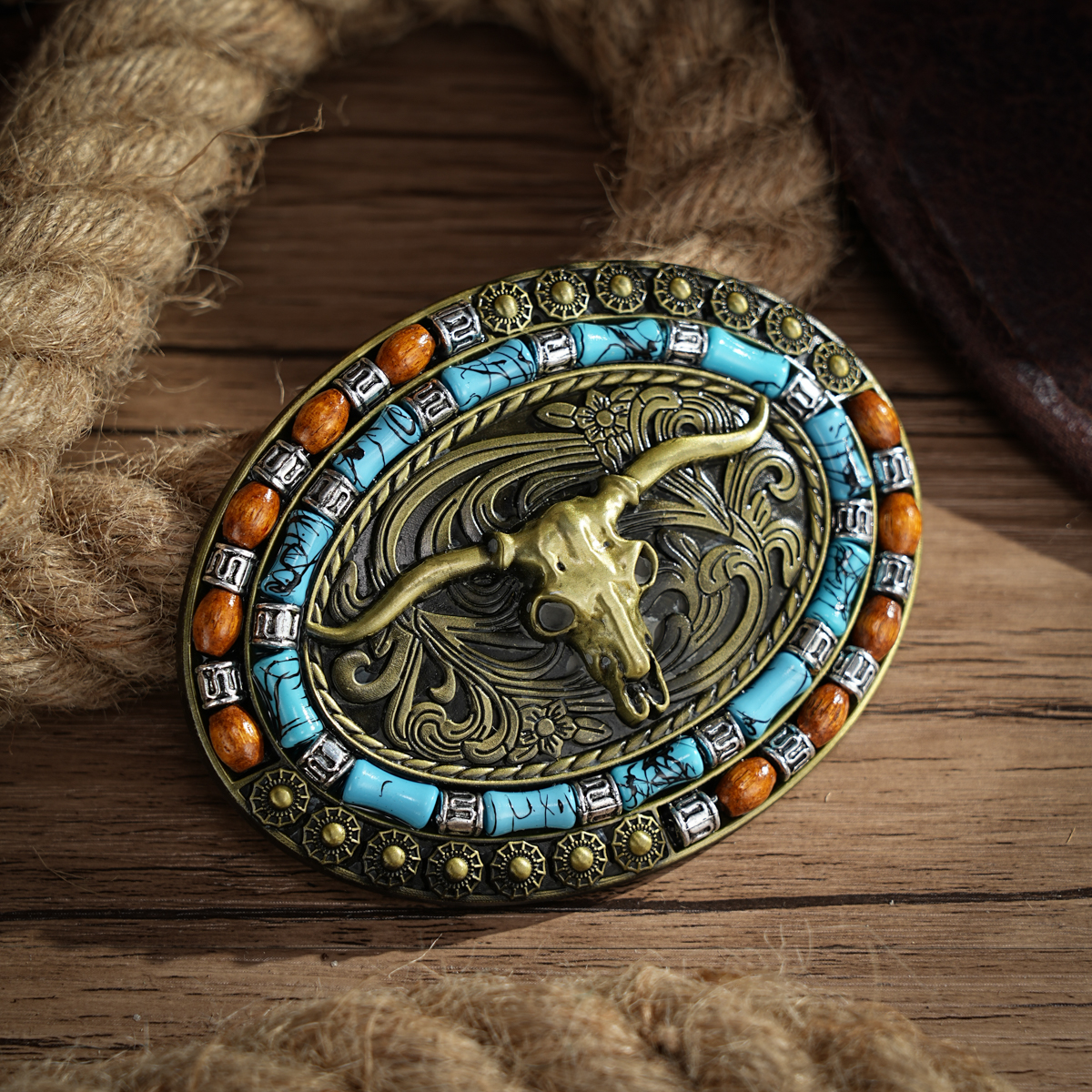 Western เข็มขัดหัวเข็มขัดเริ่มต้น Vintage-Cowboy Rodeo เงินขนาดใหญ่เข็มขัดหัวเข็มขัดสําหรับผู้ชายผู้หญิง