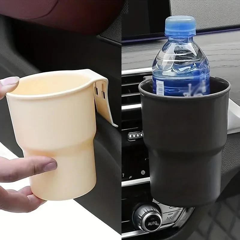 1/2pcs Air Outlet Armrest Door Side Seat Back Use Car Beverage Rack Air Outlet Multi-Function Water Cup Car Beverage Rack