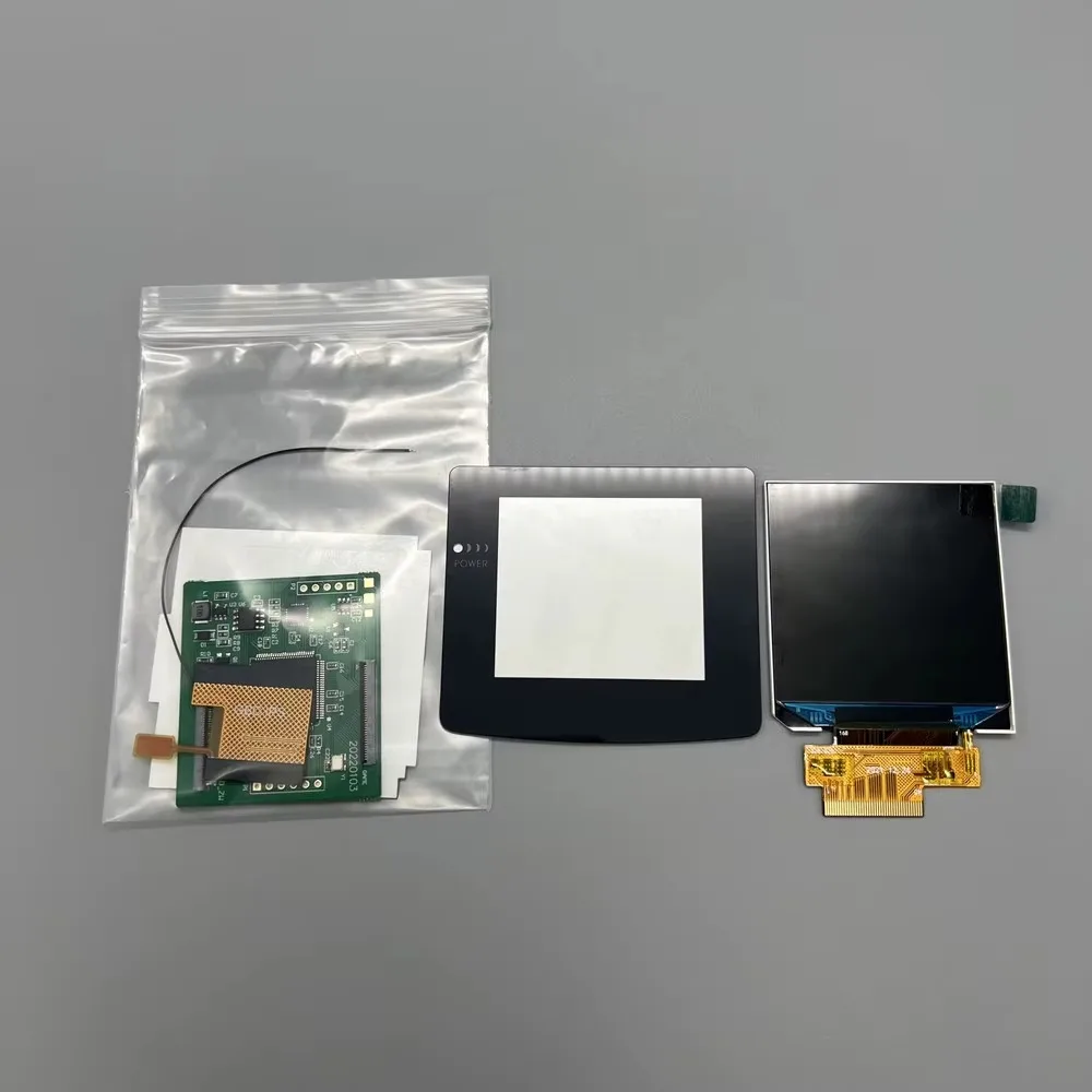 Original Size New 2.45 GBC IPS high Brightness LCD Screen for Nintendo Gameboy Color GBC LCD.No Need To Cut The Shell