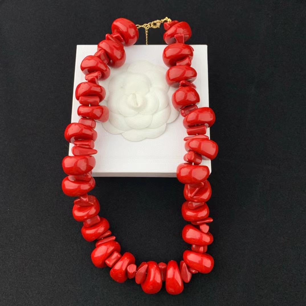 Женское Ожерелье-чокер с бусинами