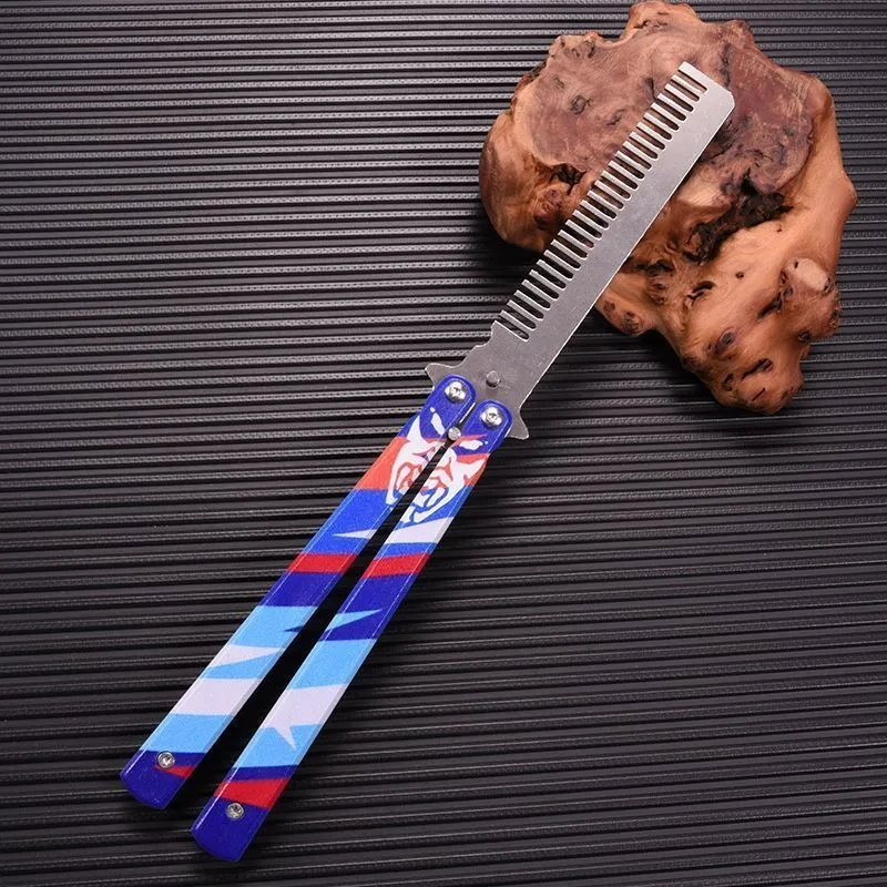 23 cm Valorant Waffe Nahkampf YORU Schmetterling Kamm Metall Material Spiel Peripherie Ungeschnitten Modell Geschenke für Jungen Spielzeug Spiel Sammlungen