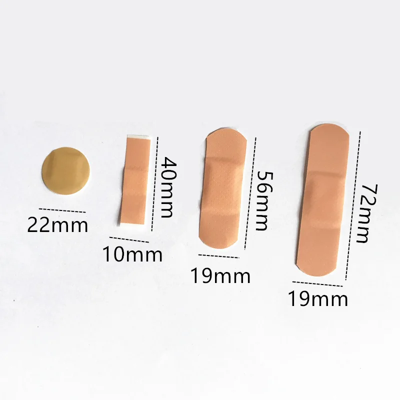 100 unids/set vendaje de bebé impermeable transpirable yeso adhesivo hemostasia pegatina para heridas vendaje tirita Banditas para niños