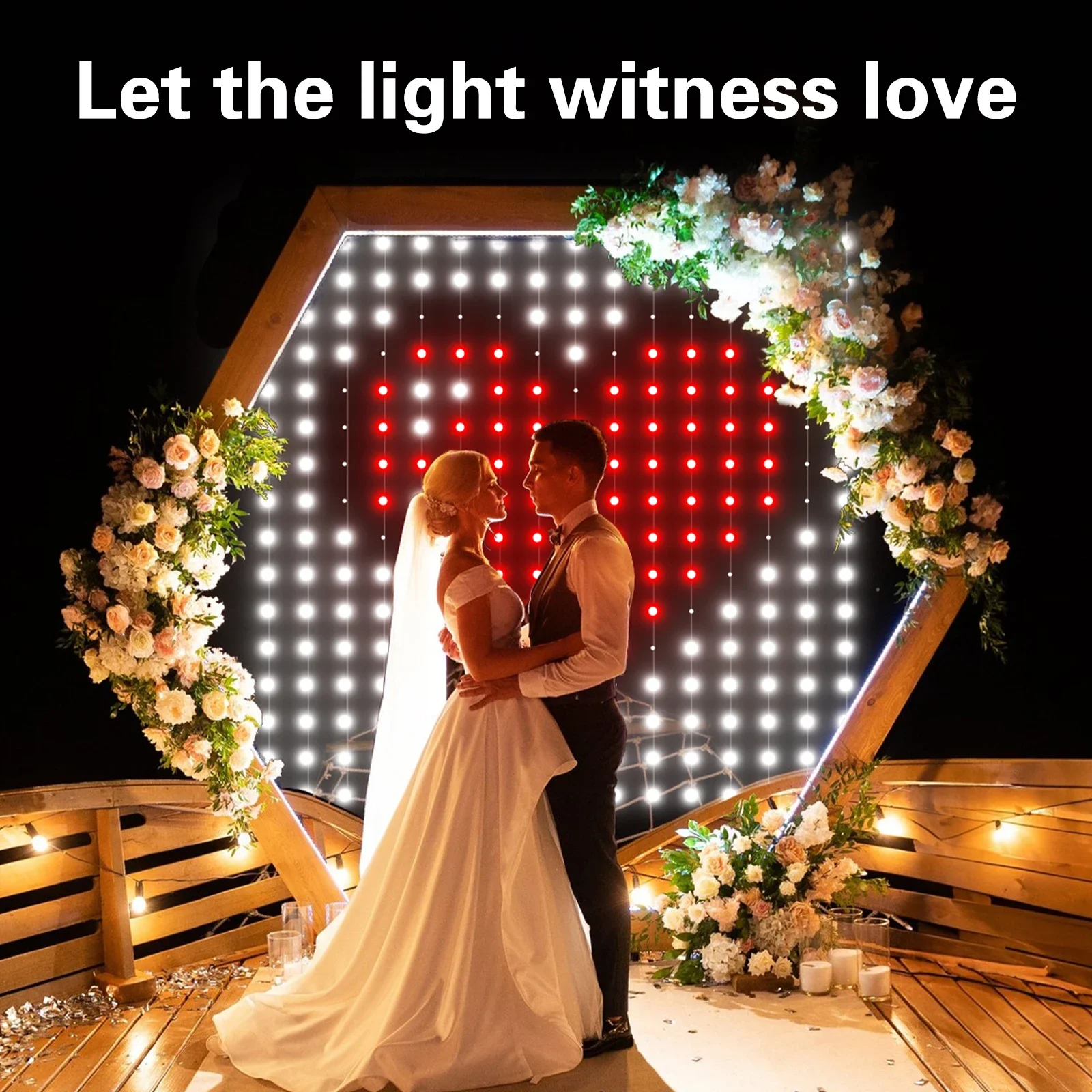 400LED Inteligentne oświetlenie kurtynowe Bluetooth App Control DIY LED String RGB Fairy Light Music Sync Led Display for Holiday Window Decor