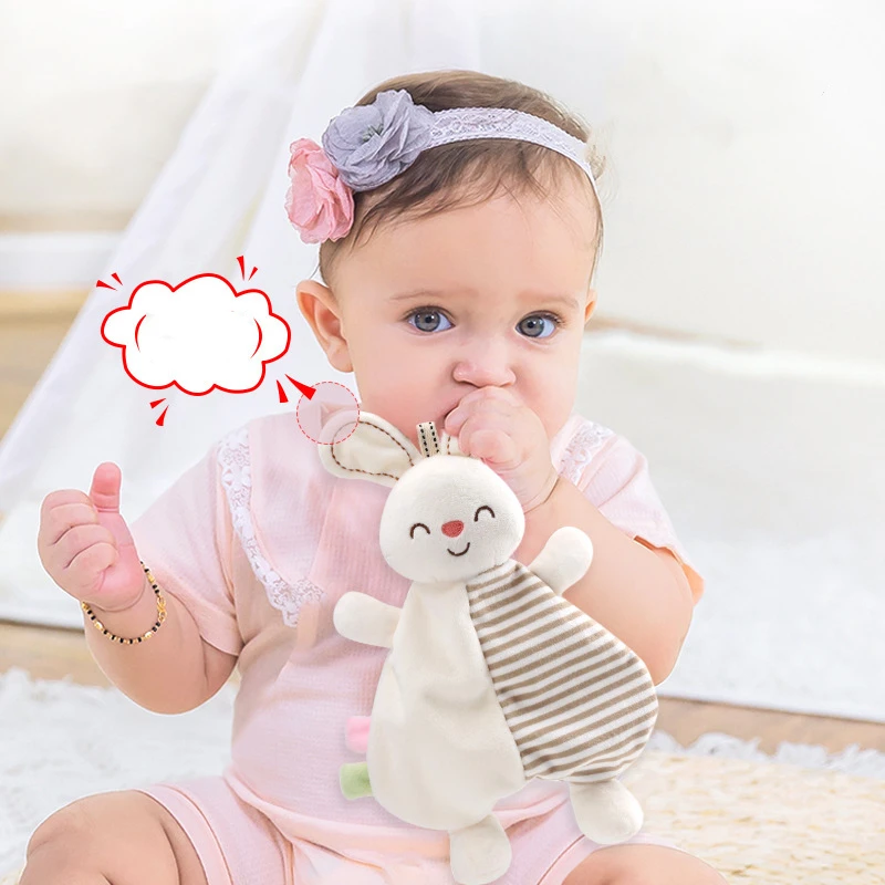 おもちゃのガラガラ-0〜12か月の赤ちゃん用の指輪,ぬいぐるみ,幼児用の教育用ハンドベル,動物の形,ベビーカーの吊り下げ人形