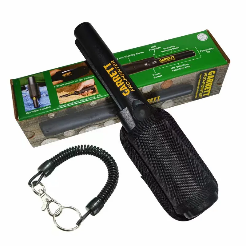 Professional Treasure Hunter Pointer Handheld Metal Detector Finder Pinpointer Probe Pinpointing Waterproof 360 Side Scan-YH