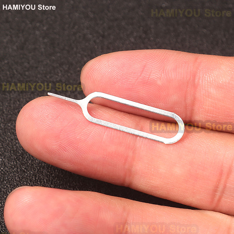 Stainless Sim Card Removal Eject Pin Key Tool For IPhone Samsung XIAOMI  HUAWEI OPPO VIVO to Open Remover Needle Tool Extractor