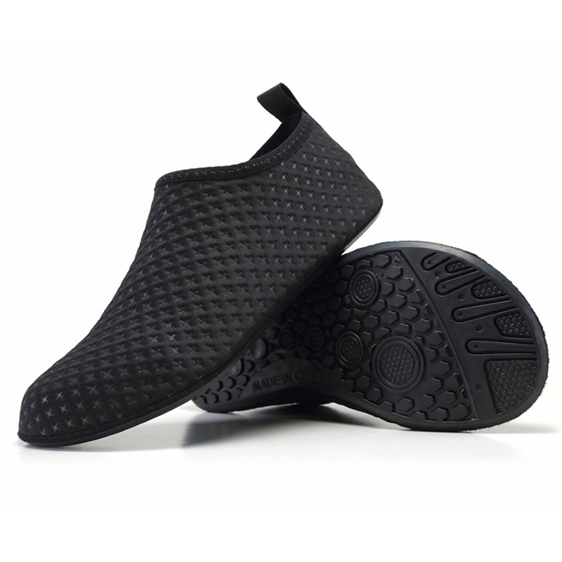 2023 커플 아쿠아 신발 여름 경량 남성 워터 슈즈 빠른 건조 여성 비치 신발 소프트 미끄럼 방지 운동화 무료 배송