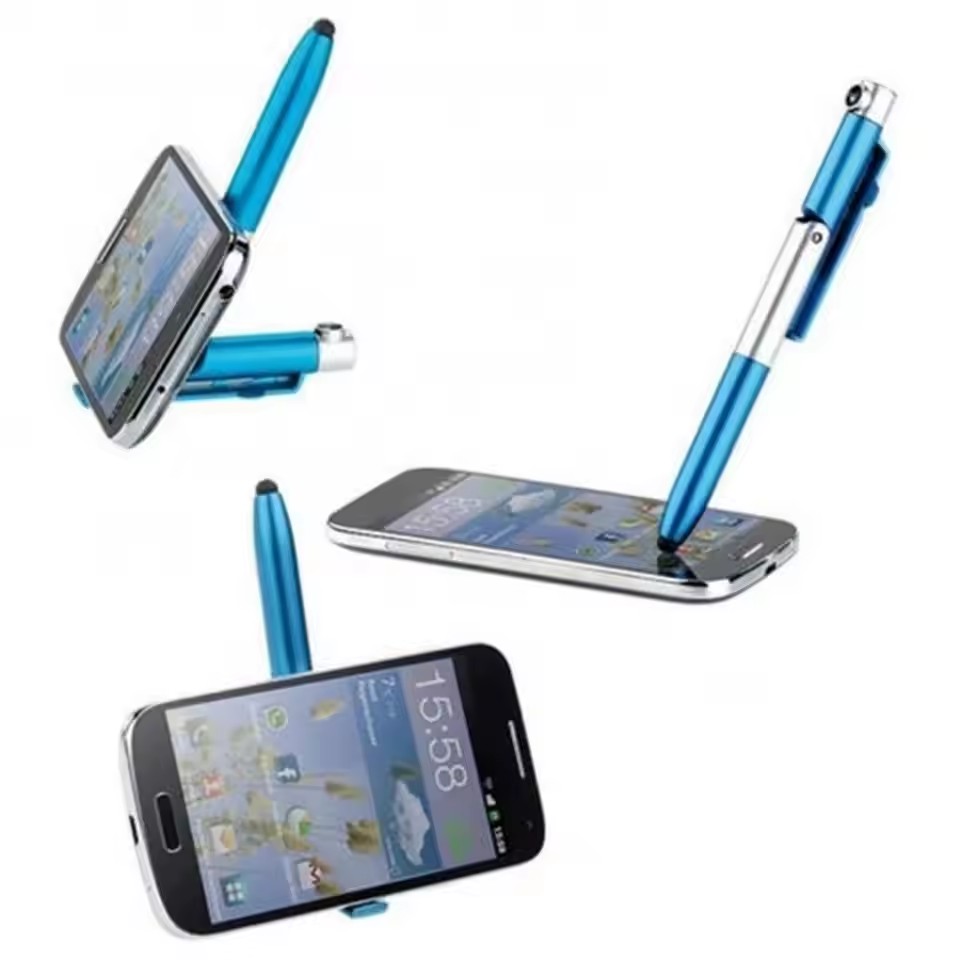 Bolígrafos ópticos para pantalla táctil, lápiz óptico con diseño de clip, para teléfonos inteligentes, todos los dispositivos de pantalla táctil, ultraligero