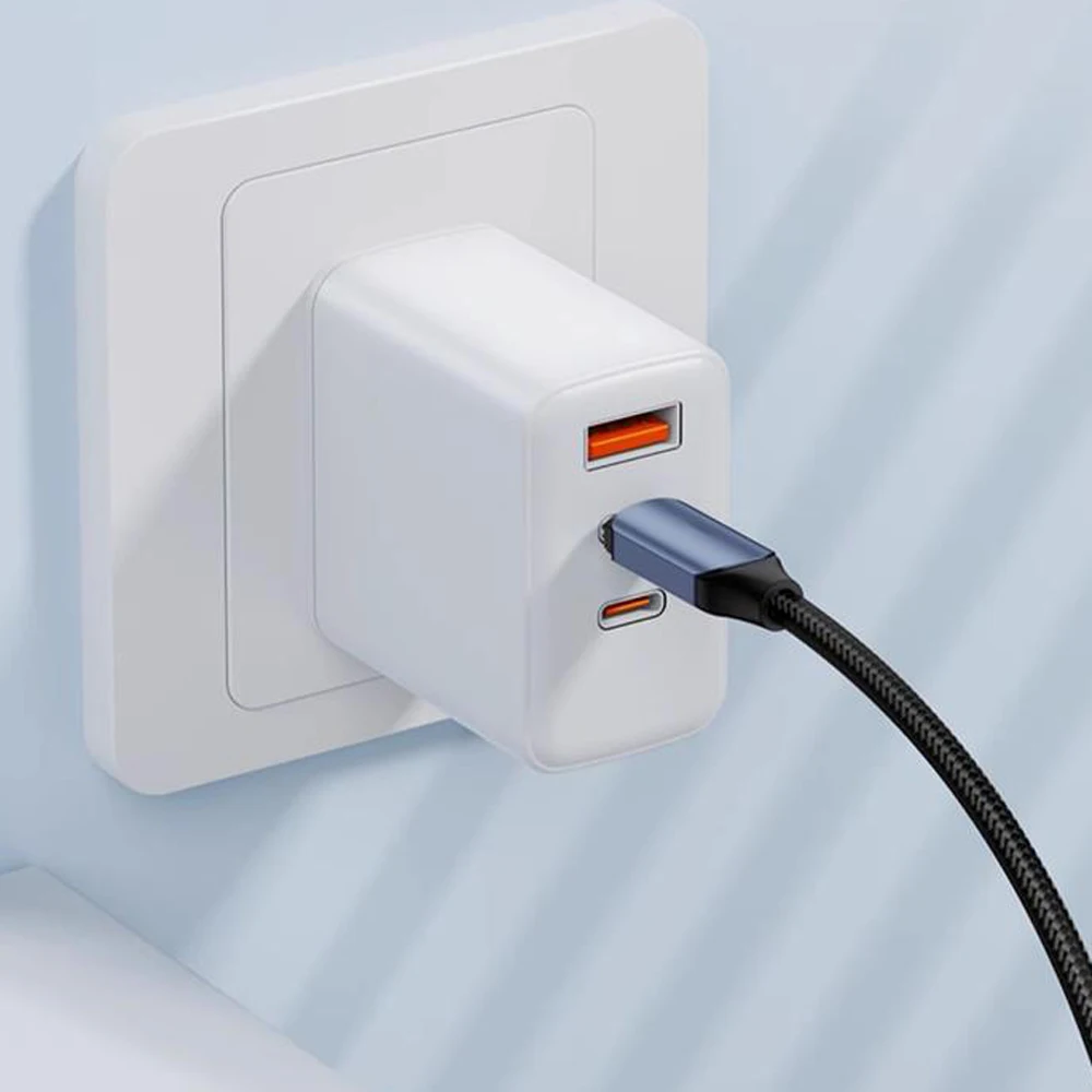 100W 1m/2m affichage numérique en temps réel Type C à Type C câble PD chargeur rapide USB C vers USB C câble pour iphone 15 16 cordon de données fil