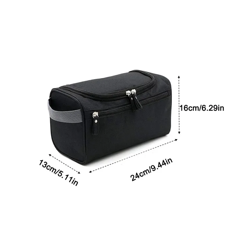 Bolsa de armazenamento de viagem multifuncional masculina, fronha de produtos de higiene pessoal, bolsa de higiene portátil