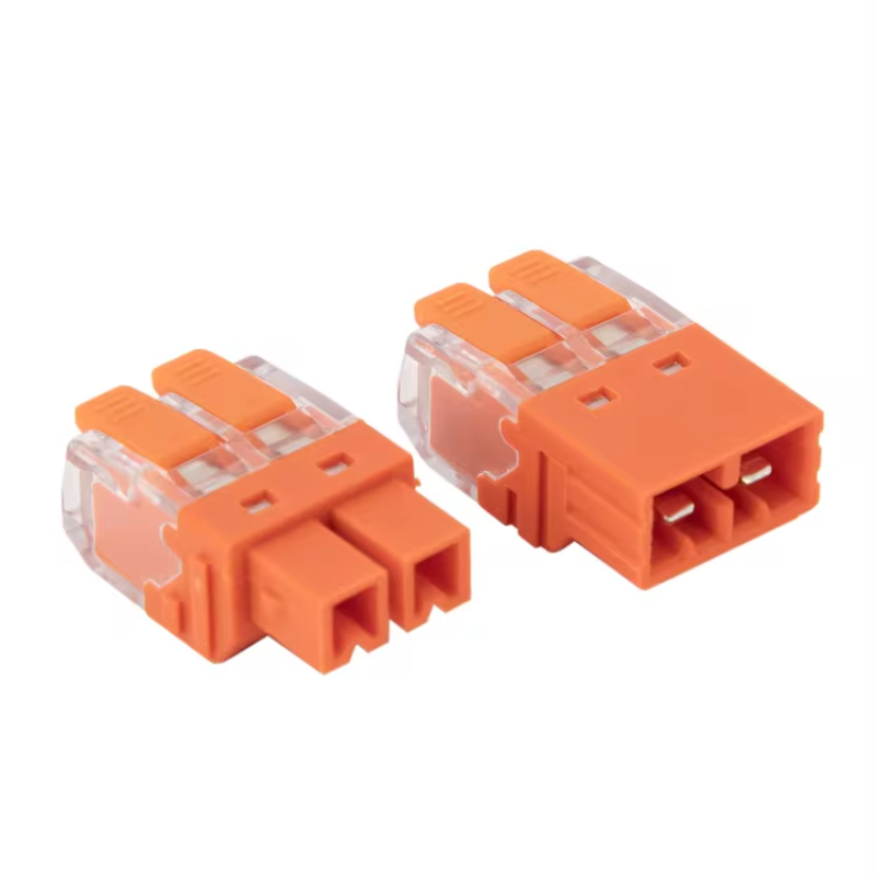 JINH 10 Uds CMK 64 conectores de cable de palanca rápida 2/3 entrada y 2/3 salida para enchufe compacto terminales macho hembra bloques universales