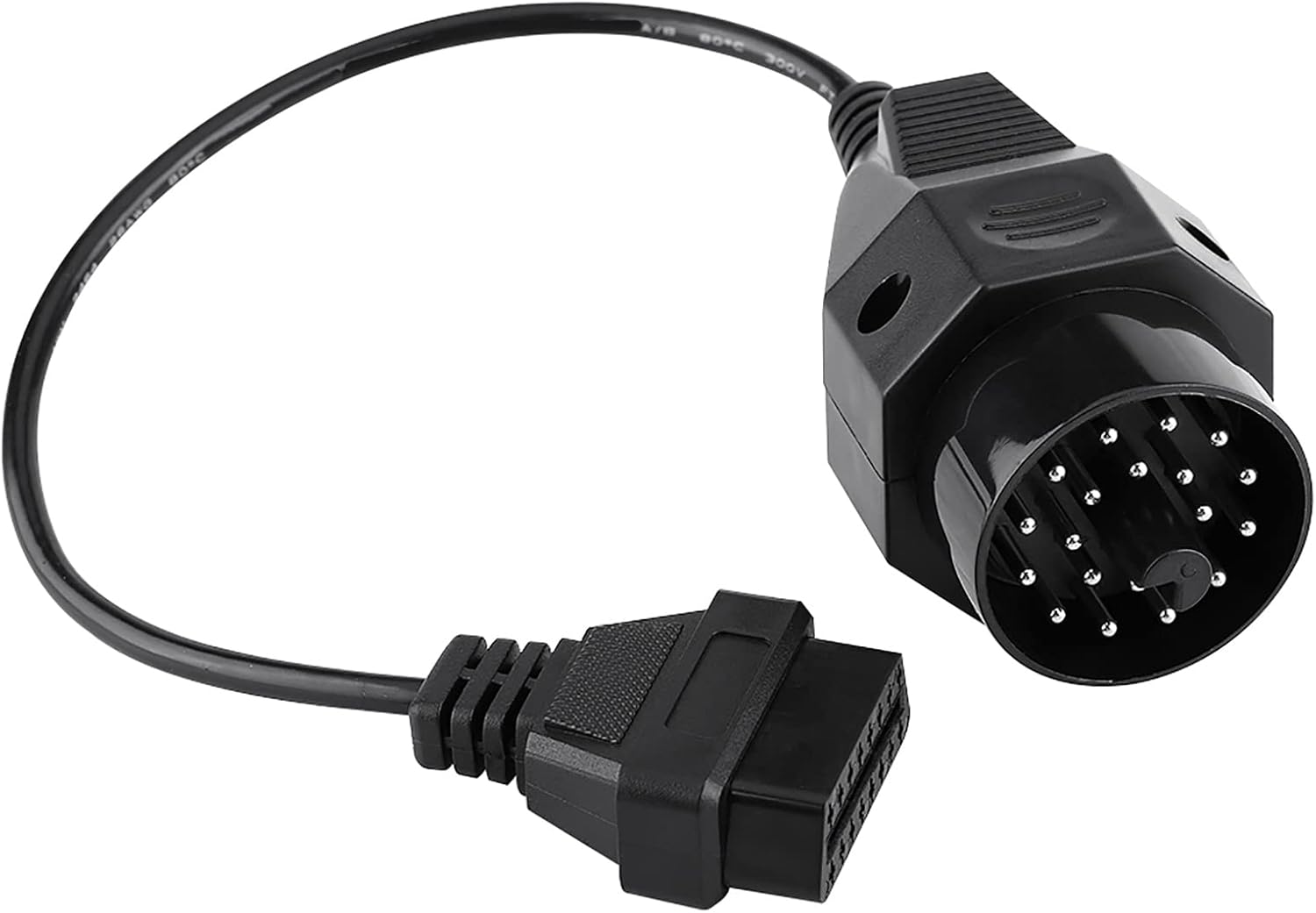 Adaptateur OBDII pour BMW, connecteur d'interface 20 broches vers OBD2 16 broches pour BMW E36 E39 E30 F20 X5 Z3 E53 i3 câble de Diagnostic de voiture OBD2