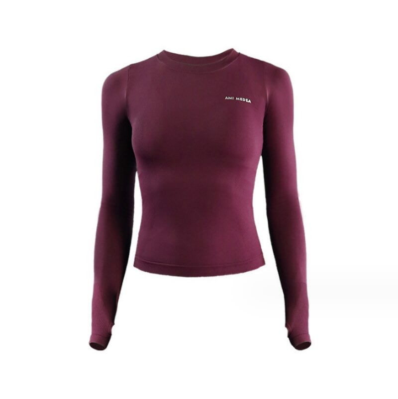 Camicie da Yoga a maniche lunghe Sport Top abbigliamento Fitness abbigliamento per donna palestra Femme Jersey Mujer Running