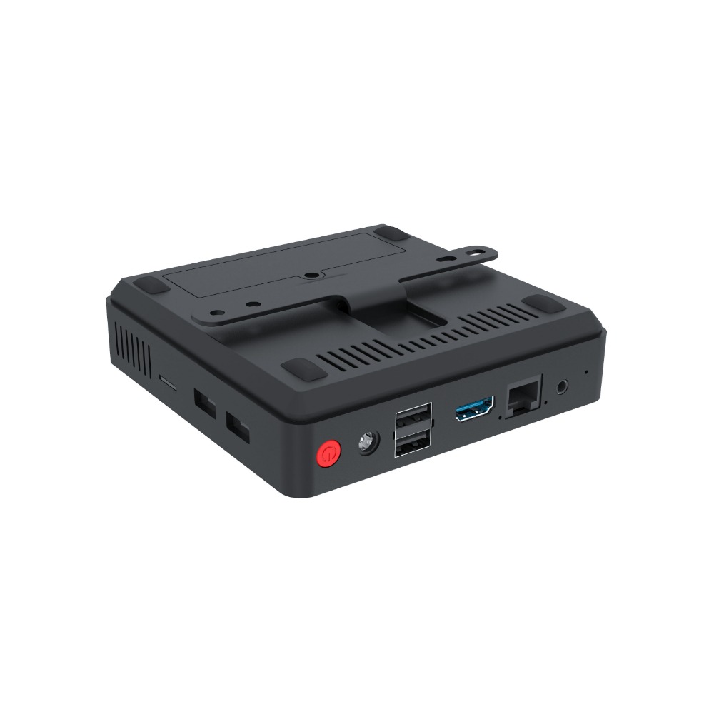 Nouveau Mini PC processeur Intel Apollo Lake N3350 Windows 10 Mini PC HTPC, avec 8 Go de RAM 64 Go de ROM, USB 3.0, 1 * HD-MI 1 * VGA AC WIFI