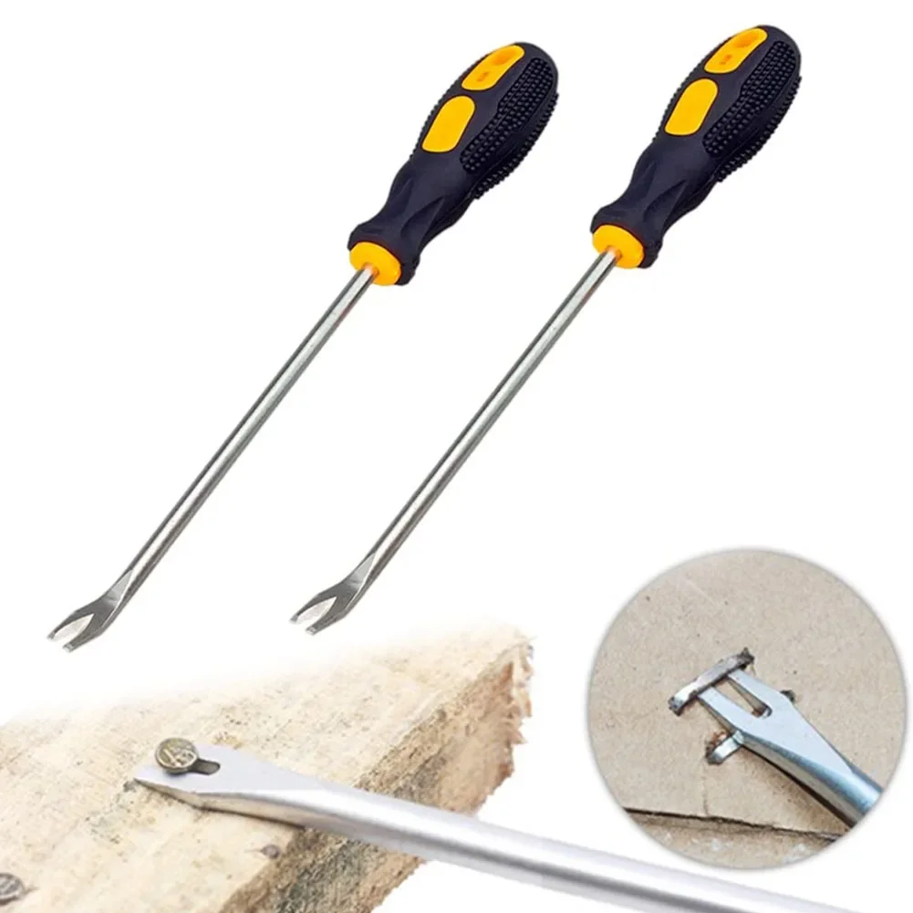 Tournevis de Type UV, extracteur de clous,dissolvant d'ongles 260mm pour outils de réparation à domicile,manuels d'atelier1pièce