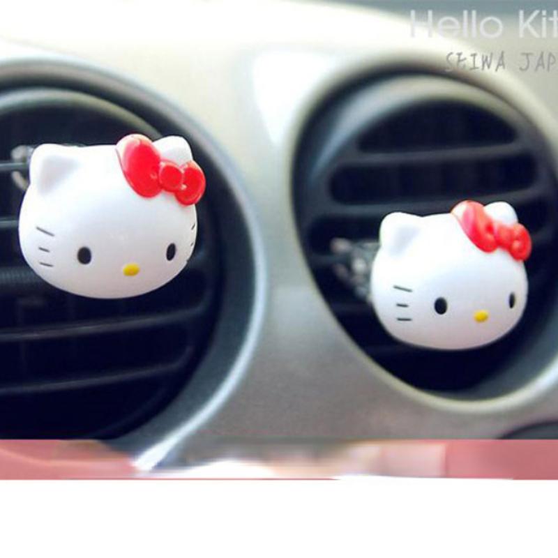 Hello Kitty Máy Lọc Không Khí Sáng Tạo Dễ Thương Không Khí Thông Hơi Ổ Cắm Xông Phòng Kẹp Kawaii Điều Hòa Không Khí Ổ Cắm Trang Trí