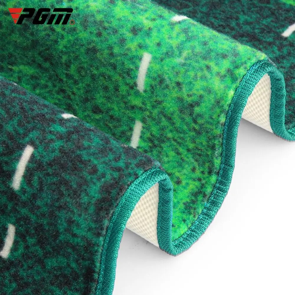 PGM-alfombra verde de Golf TL021, juego de práctica, retorno de pelota, Mini Golf, Putting, Fairway Mat, 3M