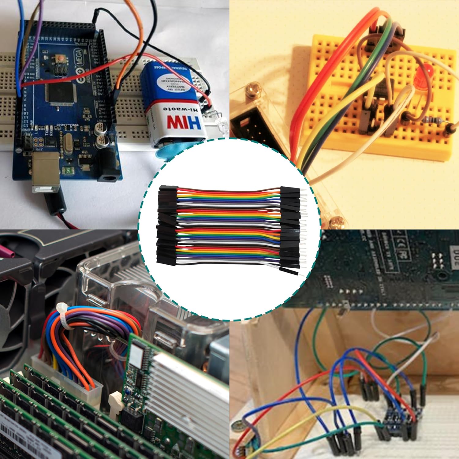 ジャンパーワイヤーデュポンラインケーブル接続オス - オスメス - メスとオス - メス 10 センチメートル Arduino DIY キット