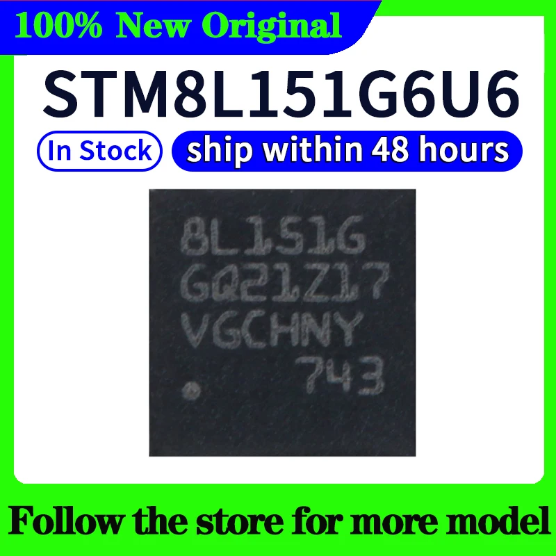 STM8L151C8T6 STM8L151C6T6 STM8L151K6T6 STM8L151K4T6 STM8L151G6U6 STM8L151C8U6 STM8L151R6T6 STM8L151R8T6 In stock 48 hours ship