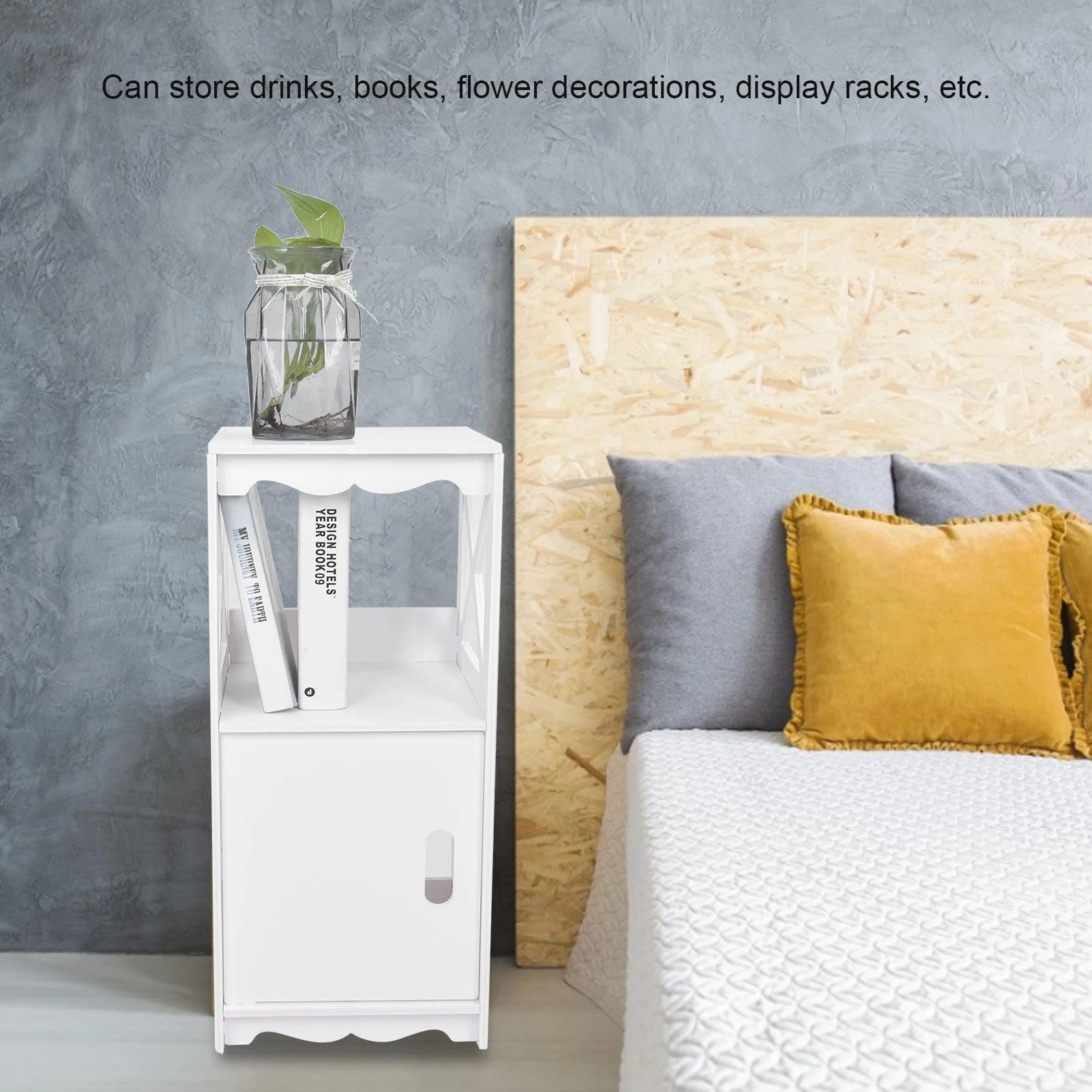 Comodino comodino armadio portaoggetti tavolino scaffale portaoggetti per camera da letto soggiorno bagno comodino comodino