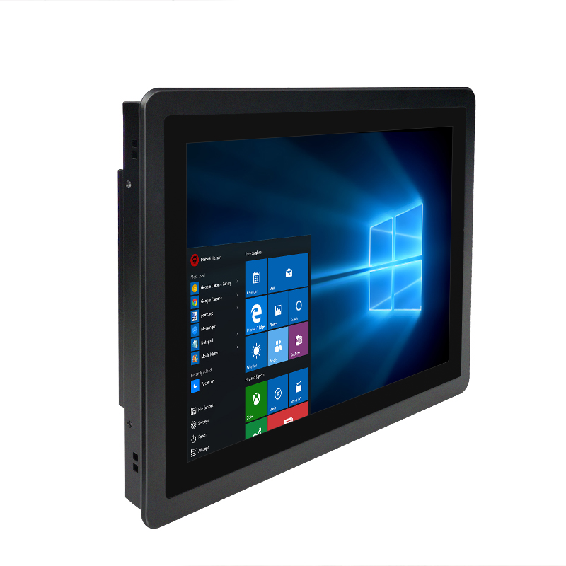 Monitor industrial completo do toque do controle, fechado inteiramente, Fanless, computador, 10,4 ", 12", 15 ", 15,6", 17 ", 21,5"