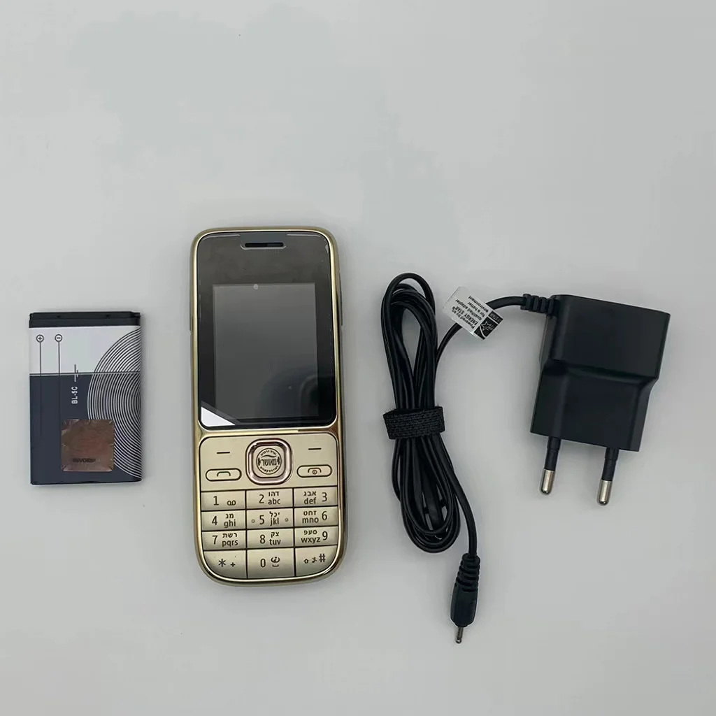 ปลดล็อก C2 C2-01 2G 3G โทรศัพท์มือถือรัสเซียฮีบรูอาหรับแป้นพิมพ์ภาษาอังกฤษ Made in ฟินแลนด์ปลดล็อกจัดส่งฟรี