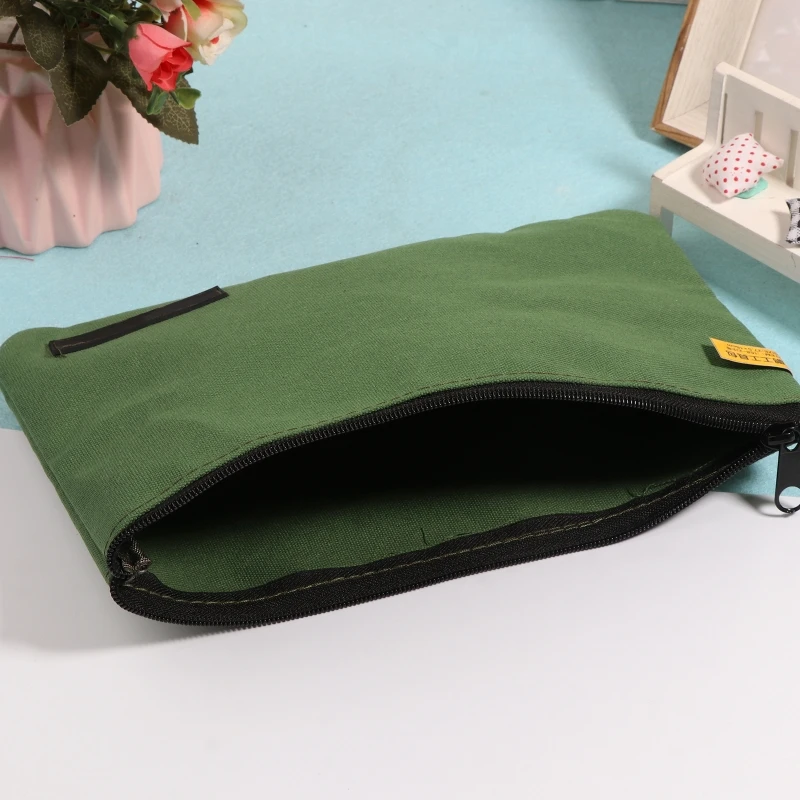 Túi đựng dụng cụ dung tích lớn Đa chức năng Túi đựng dụng cụ cầm tay bằng vải Canvas Túi đựng KXRE