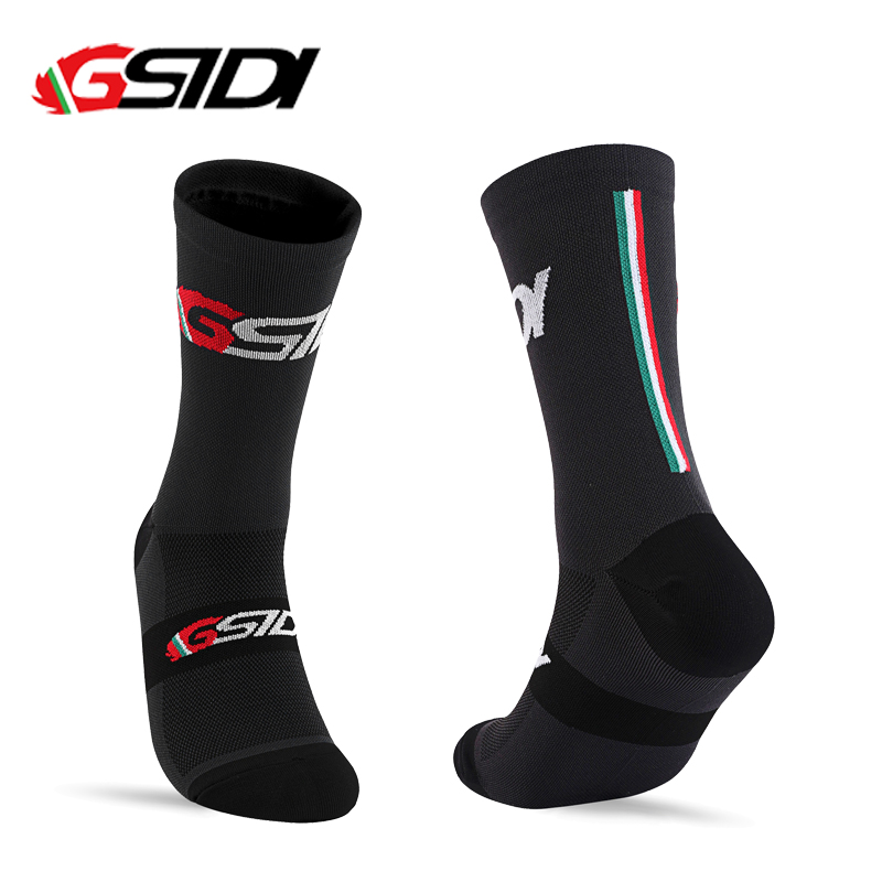 Gsidi-Calcetines de ciclismo profesionales para hombre y mujer, medias de compresión para carreras al aire libre, deportes Unisex, novedad de 2023